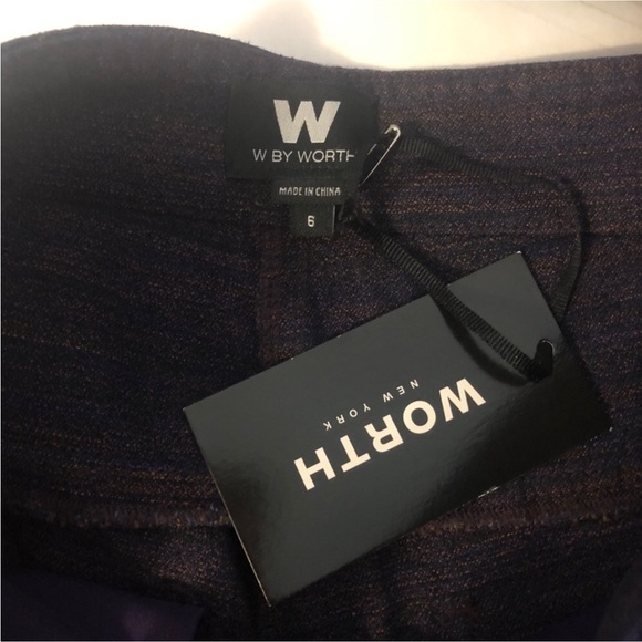 W by Worth High Waist Button Fly Ankle Pant - Picture 5 of 6